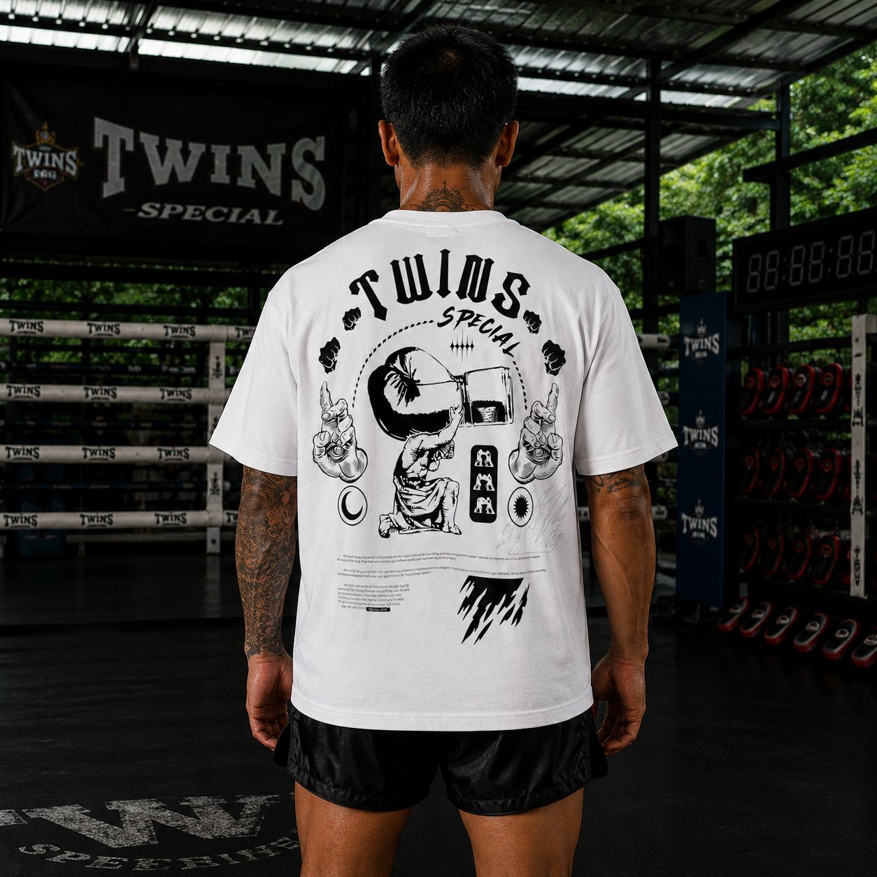 TWINS TEE 02 WHITE