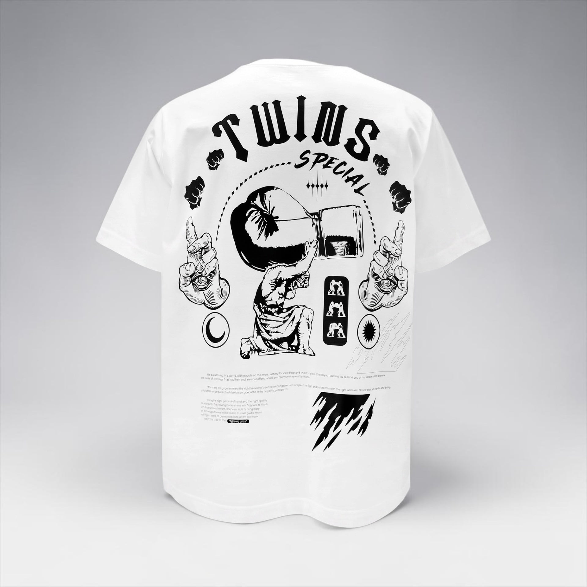 TWINS TEE 02 WHITE